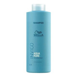 Shampoo Aqua Pure Wella Invigo 1000ml Limpieza Profunda