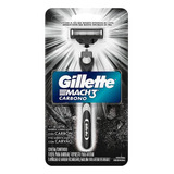 Aparelho De Barbear Gillette Mach3 Carbono 1 Unidade