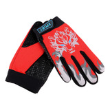 Guantes De Ciclismo Rojos Para Niños, Bicicleta De Montaña,