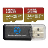 32 Gb Sandisk Extreme (dos Unidades) 4 K Micro Tarjeta