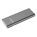 Aluminio M2 Ngff A Usb 3,0 Ssd Caja Lector De Gris-plata