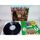 Lp The Beatles Sgt. Peppers Lonely Hearts Club Disco Encarte