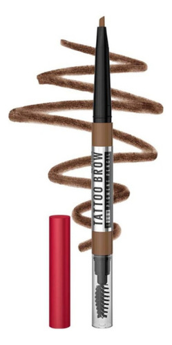 Maybelline Tattoo Brow 36h Pencil Natural Brown Color Marrón