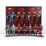 Iron-man Set Mark 1-7 Marvel Figura Coleccionable 10cm Alto