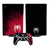 Skin Compatible Con Consola Ps5 Spideer