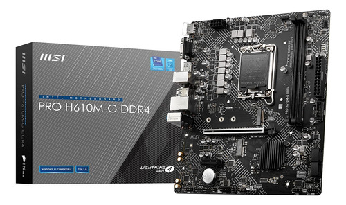 Kit Actualización Intel Core I5 14400 Mb H610m Ram 16gb Ddr4