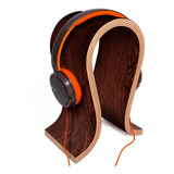 Suporte Headphone, Headset Gamer Em Madeira, Wenge