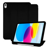 Capa Para iPad 10 10.9 Porta Pencil Case Smart Anti Impacto