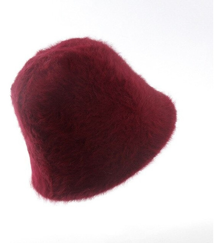 Gorro  Pescador De Angora .- Felpudo 