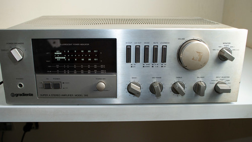 Gradiente Super A Stereo Amplifier Amplificador Model 366