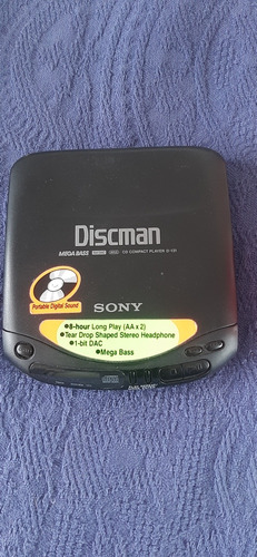 Discman Sony. D-131, Funciona Perfecto