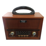 Radio Kf-am56 Am/fm Sw1-2 Usb, Bt, Micro Sd 
