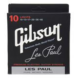 Cuerdas Eléctricas Gibson Les Paul Premium, 10-46.