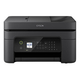 Impresora A Color  Multifunción Epson Workforce Wf-2830 Con Wifi Negra 100v/240v Wf-2830dwf