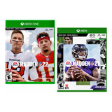 Combo Pack Madden 22 + Madden 21 Xbox One Nuevos Sellados*