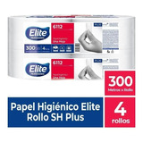 Papel Higienico Rollo 4x300mts Elite Professional Cod 6112