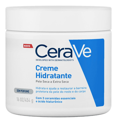 Cerave Pele Seca A Extra Seca - Creme Hidratante 454g
