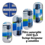Filtro Sumergible Para Acuarios Sobo Fh-1903  (1.500l/h)