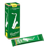 Palheta Para Saxofone Tenor Vandoren 5 Uni Java 2,5 Sr2725