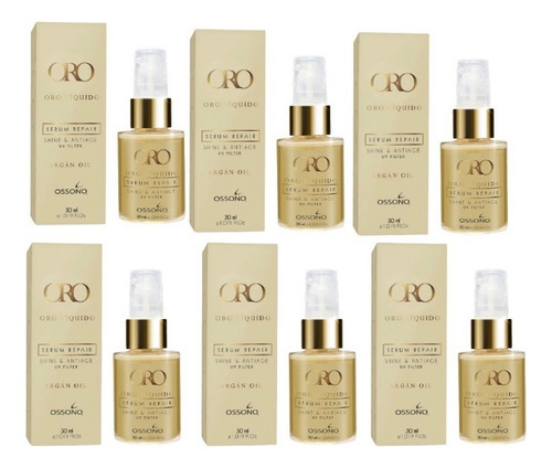 Serum Oro Liquido X6 Unidades Ossono