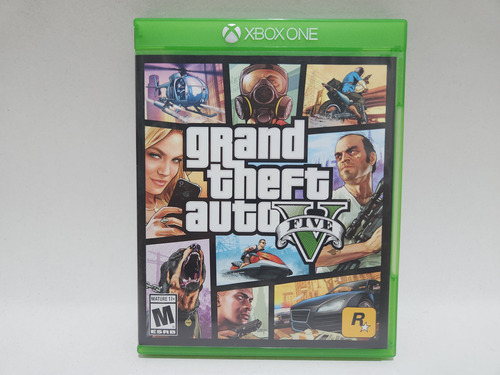 Capa Gta Grand Theft Auto 5 Original Para Xbox One 