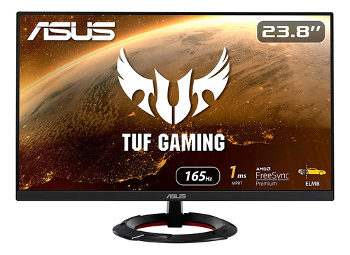Asus Tuf Gaming Monitor, 23.8 , Full Hd, Ips, 165hz, 1ms