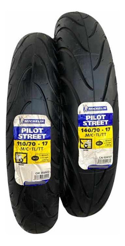 Llantas 140/70 -17 Y 110/70 -17 Michelin Pilot Street