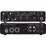 Interfaz De Audio Behringer Umc204 Hd Grabacion Profesional 