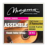 Encordado Guitarra Clásica Magma Tens. Media Assemble Gc110a