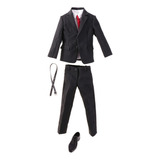 1/6 Conjunto De Traje Suit Outfit Formal De Hombres Con 9