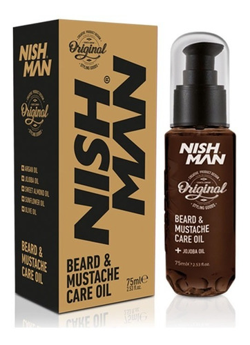 Nishman - Aceite Para Barba 75 Ml