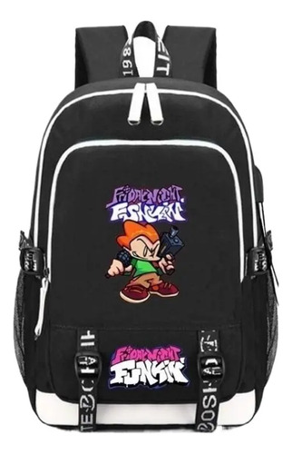 Mochila The Anime Friday Night Funkin, Bolsa For Libros,