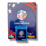 Álbum Copa América Usa 2024 + 10 Sobres Panini (50 Estampas)