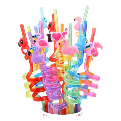 4 Popotes Reusables En Forma Espiral Y Figuras Decorativas | MercadoLibre