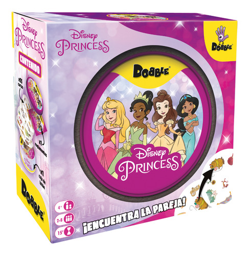 Juego De Mesa - Dobble Disney Princess - Aldea Juegos