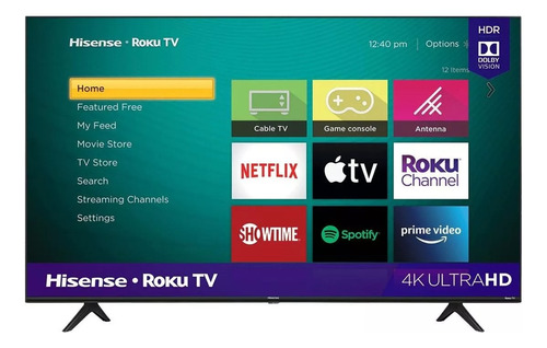 Smart Tv Hisense 55 R6 Series Uhd Led Hdr Roku 4k 55r6090