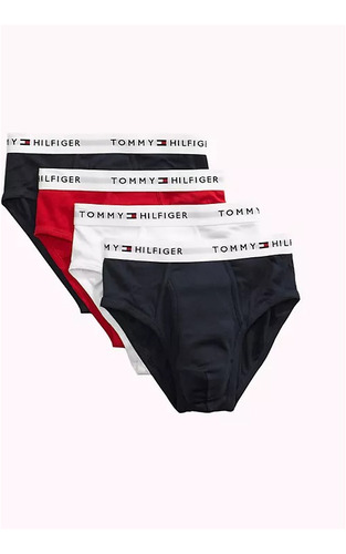 Calzon Brief Tommy Hilfiger  Paq De 4 Calzones Ropa Interior