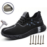 Tenis Industriales Hombre Seguridad Trabajo Casquillo Wbl80