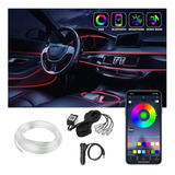 Luzs Interior Del Coche Tira De Led 5in1 6m Rgb App Control