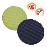 Kit Pads Waffle Pulido Y Corte Abrillantado 8 Velcro Calidad