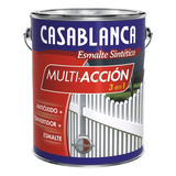  Casablanca Multiacción Esmalte 3 En 1 Negro Satinado 4 L