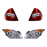 Set Calaveras + Faros Depo Ford Fiesta 2008-2010