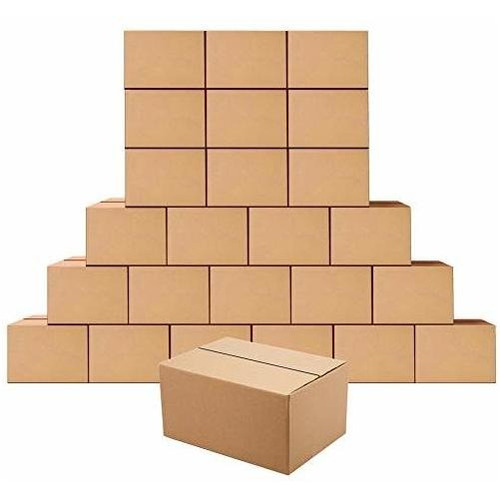 Cajas De Carton Color Marron Para Envios Pequeños 25 Piezas