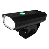 Linterna Frontal Recargable Usb Para Bicicleta Luz De 400 Lm