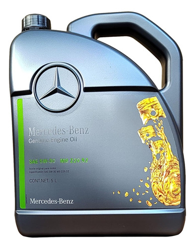 Aceite Original Mercedes Benz Motor Diesel Mb 229.52
