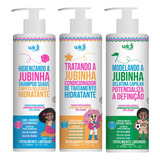 Kit Jubinha Widi Care Shampoo Condicionador Geleia Vegano