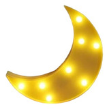 Luminária Meia Lua Decoração Infantil Quarto E Festas 30x22