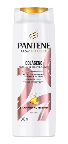 Pantene Pro-v Shampoo Nutritivo Colageno Nutre Y Revitaliza