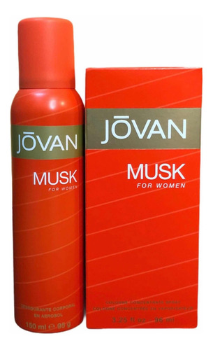 Pack Jovan Musk Concentrada Colonia 96ml + Deo Spray 150ml