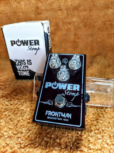 Pedal Power Stomp Frontman Booster Eq Handmade